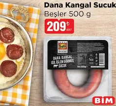BEŞLER DANA KANGAL SUCUK 500 G
